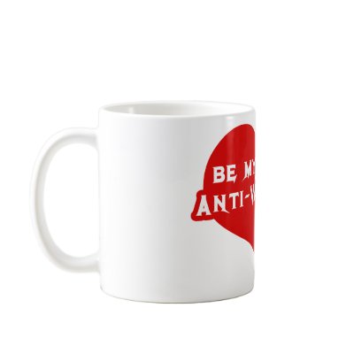 Be my Anti-Valentine Mugs by EllesBaby