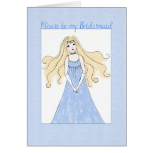 Be my Bridesmaid Greeting Cards
