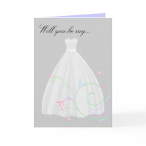 Be My Bridesmaid or Maid of Honour Card