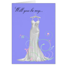 Be My Bridesmaid or Maid of Honour Card