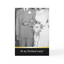 Be my husband today? - FUNNY