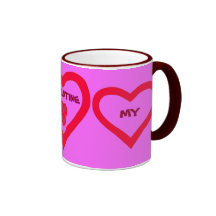 BE MY VALENTINE 15 OZ MUG