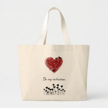 Be my Valentine Bolsa De Mano