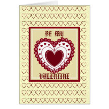 BE MY VALENTINE CARDS