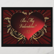 Be My Valentine Full Colour Flyer