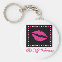 be my valentine keychain