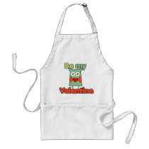 Be my Valentine Owl aprons