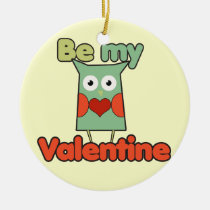 Be my Valentine Owl ornaments