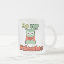 Be my Valentine Owl mugs