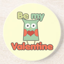 Be my Valentine Owl coasters
