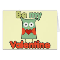 Be my Valentine Owl cards