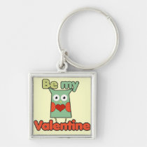 Be my Valentine Owl keychains