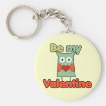 Be my Valentine Owl keychains