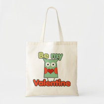 Be my Valentine Owl bags