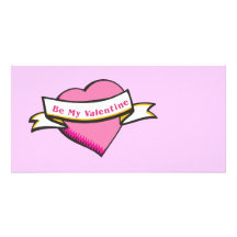 Be My Valentine Stationery Photo Cards