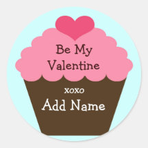 "Be My Valentine" Valentines Day Gifts Stickers