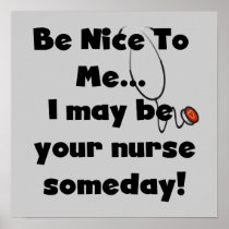 Be Nice Nurse T-shirts and Gifts