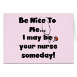 Be Nice Nurse Tshirts and Gifts Cards
