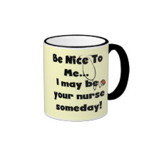 Be Nice Nurse Tshirts and Gifts Coffee Mug