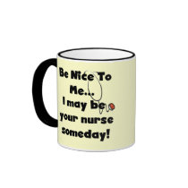 Be Nice Nurse Tshirts and Gifts Coffee Mug