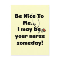 Be Nice Nurse Tshirts and Gifts