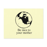 Be nice to your mother postcards