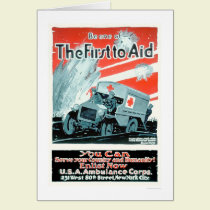 Be One of the First to Aid (US00268) cards