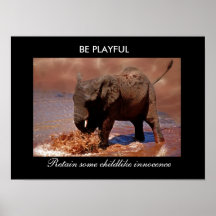 BE PLAYFUL POSTERS