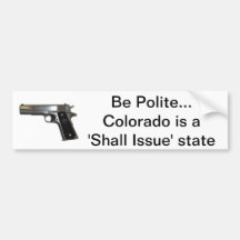 Be Polite Bumper Sticker