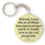 Be Prosperous 3 John 1-2 Condensed Keychains