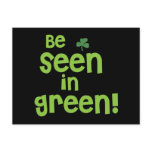 Be Seen in Green - Shamrock Post Cards