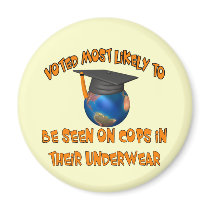 Be Seen On Cops Magnets