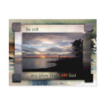 Be Still Postcard