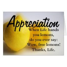Be thankful and count your blessings cards