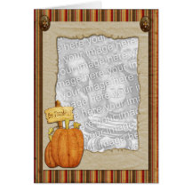 Be Thankful Photo Frame Card