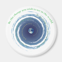 Be The Change Magnet