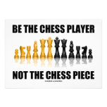 Be The Chess Player Not The Chess Piece Personalized Invite