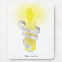 Be The Light Mouse Pads