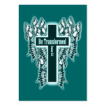 Be Transformed – Romans 12:2 Tract Cards / Business Card Template
