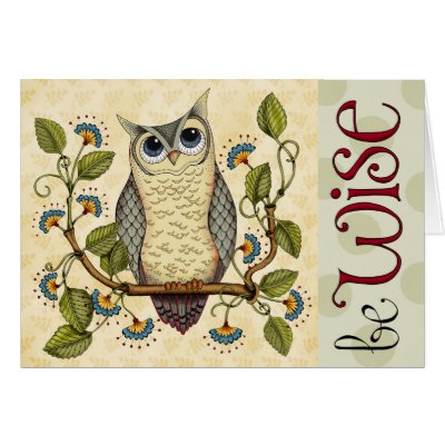 Be Wise - Card by KarlaDornacher
