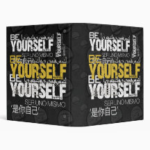 Be Yourself Binder