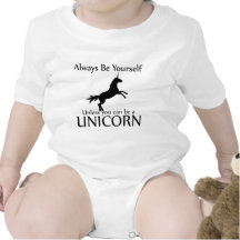 Be Yourself Unicorn T-shirt