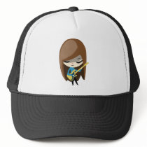 Bea The Brunette Bassist Hat