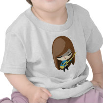 Bea The Brunette Bassist Tees