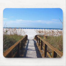 Beach Access Mouse Pad