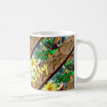 Beach and Flowers mugs