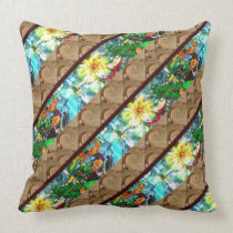 Beach and Flowers pillows