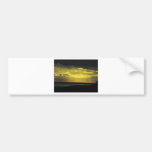 beach and sky effect bumper sticker