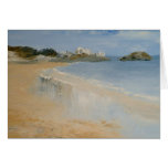 Beach and wet sand card