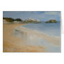 Beach and wet sand card